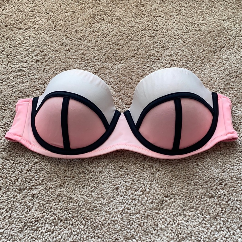 Victoria’s Secret Triangle Bandeau Swim Top 36C